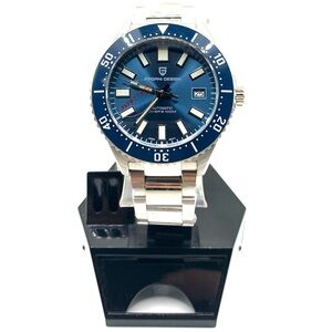 Beautiful Blue Men’s Automatic Watch New Unworn
